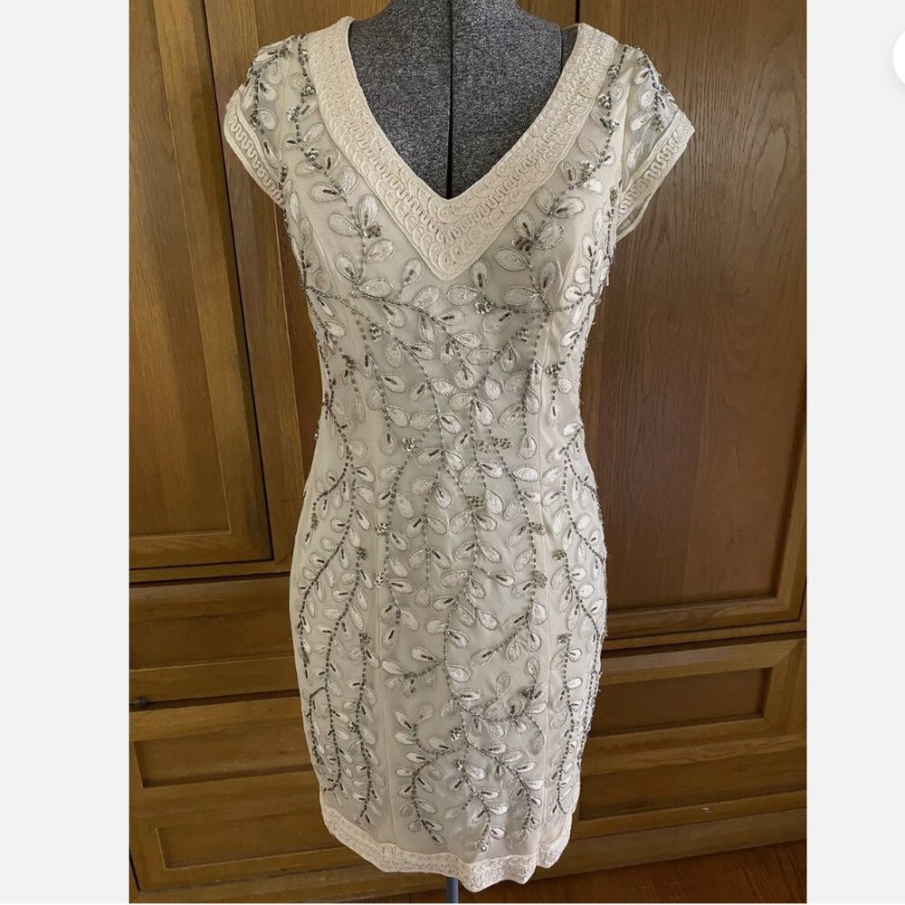 Sue Wong Nocturne beaded dress New with Tags - Size 2
